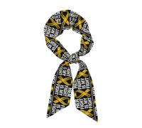 HLBSDM La sua lotta è la mia lotta. Consapevolezza del cancro alle ossa e del sarcoma. Sciarpa lunga, leggera e sottile per donna. Sciarpa da collo versatile e alla moda per l'uso quotidiano.