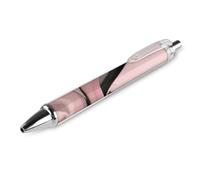HLBSDM Penna a sfera per ufficio alla moda, punta fine da 0,5 mm, inchiostro nero, penna per scrittura, elegante scarpa con tacco alto rosa a farfalla, 1 pezzo