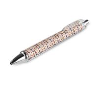 HLBSDM Penna a sfera retrattile Chicken And Chick, punta fine da 0,5 mm, penna a scatto resistente in policarbonato con clip per uso quotidiano.