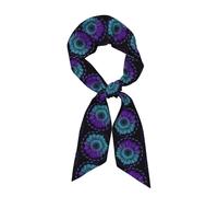 HLBSDM Sciarpa lunga e leggera da donna con nastro a girasole per artrite reumatoide, sciarpa versatile e alla moda per l'uso quotidiano.