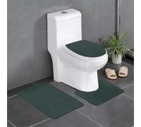 HLBSDM Set di 3 tappetini da bagno in flanella con tartan Clan Ogilvy Ancient Hunting | Morbidezza come una nuvola