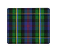HLBSDM Tappetino per mouse in morbida e gomma con bordo di bloccaggio, motivo scozzese Malcolm Tartan Plaid, 7,9 x 9,5 pollici