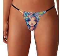 HLBSDM Thalassa, Dio dell'Oceano, Mitologia Greca, Perizoma alla Moda per Donna, Intimo a T a Vita Bassa