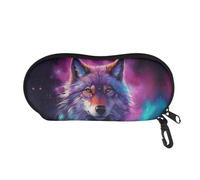 HLBSDM Wolf 4 custodie per occhiali morbide per donne, bambini e ragazzi