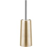 HLELU Scopino e Supporto per WC nel Acciaio Inossidabile - Set di Spazzole per La Pulizia della Tazza del Water per WC del Bagno ()
