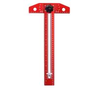 Hlennotor Righello Angolare per la Lavorazione del Legno Righello per Marcatura Multifunzionale di Tipo T Righello per Marcatura di Disegno Calibro per di Marcatura Parallela Facile da Usa