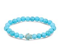 HLenyoy Tartarughe Marine Bracciale Elastico per Ragazze Donne San Valentino(Blu)