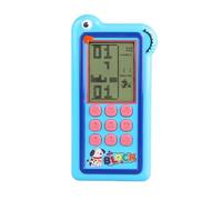 HLF Blocca la Console di Gioco Modalità di Gioco Doppia 23/26 Partita di Mattoni Alimentato da Batteria al Litio Ricaricabile/AA Giocattolo portatile Retrò Regali per Bambini/adolescenti (Blue)