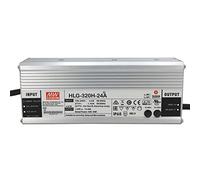 HLG-320H-24A - Alimentatore LED Mean Well, 320 W, 24 V, IP65, tensione e corrente regolabili 24 V, 320 W