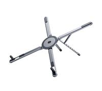 HLGDSWO Supporto treppiede magnetico pieghevole, supporto portatile da tavolo e portatile for telefono e tablet(Gray)