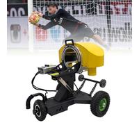 HLGKBY Allenatore di tiro a Calcio, Macchina del Lancio del Servizio di Calcio Automatico, Attrezzatura per Le Prove di Lancio di Allenamento, Tempo di Batteria 3H, Adatto per Dimensioni 4/5 Sfere, B