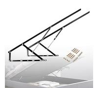 HLHLH 1 paio di meccanismi di sollevamento for letto matrimoniale, asta idraulica di sollevamento for letto matrimoniale, 60/80/90/100/110/120 cm, molla a gas pneumatica.(90cm)