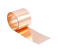 HLHLH Rotolo di lamiera Rame da 10 m, Larghezza 40 mm, for progetti Fai Te Parti della Striscia for Cinghia T2 Cu 1 pz(0.4mm)