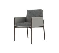 HLHLOP777 Sedie da pranzo Sedie da cucina moderne, sedia da pranzo con gambe in metallo for cucina, soggiorno, sala da pranzo Set di sedie da pranzo(Grijs)