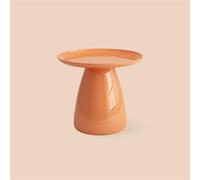 HLHLOP777 Tavolino a forma di C Tavolino Da Divano Dai Colori Vivaci, Comodino Rotondo In Camera Da Letto, Tavolino Da Caffè E Tavolino Nel Soggiorno In Plastica. Tavolini laterali(Orange)