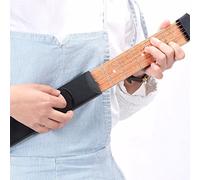 HLHome - Chitarra tascabile, dispositivo di esercizio per chitarra, per far pratica con gli accordi e la posizione delle dita e fare esercizi per aumentare la forza delle dita