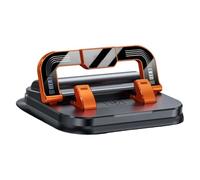 Hliloy Supporto per telefono da auto con rotazione di 360 gradi, adatto per navigatore in CA-r cruscotto, supporto per telefono a ventosa ultra forte con targa, funzionamento con una sola mano e