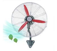 HLILY Ventilatore Industriale,Ventilatore da Parete per Raffreddamento,3 Ventilatore A Muro con Oscillante Ad Inclinazione,Ventola per Ristorante Commerciale,55 Cm/68 Cm/78cm(Bianco)