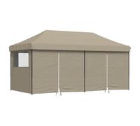 hliofuir Gazebo pop-up per feste, 3 x 6 m, con 4 pannelli laterali, colore | Grande tenda per eventi all'aperto - Fornisce ombra su prati o terrazze durante barbecue e anniversari.