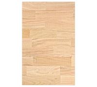 hliofuir Piano di lavoro da cucina, 40 x 63,5 x 4 cm, in rovere massiccio | Versatile come ripiano per lavabo in bagno o banco da lavoro in officina.