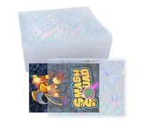 HLIWS Clear Toploaders-20 Pz 76 * 102mm Toploader trasparenti,Ultra Pro Toploader,Per la raccolta di figurine di giochi/basketball/foto(Laser trasparente)