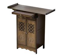 Hlixzoy 100cm,Tavolo Semplice Cinese, Altare Buddista Armadietto della Ricchezza Cinese con Funzione di Archiviazione, Tavolo da Meditazione, Molto Adatto per La Pratica Spirituale