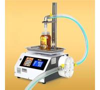 Hlixzoy 8l,Riempitrice di Miele Detersivo per Bucato Quantitativo Completamente Automatico Olio da Cucina Pesatura dello Sciroppo Pasta di Sesamo Riempitrice di Liquidi Viscosi