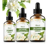 Hllozzi 30ml/60ml/100ml Olio essenziale di gelsomino romantico - Olio aromaterapico multifunzionale, adatto per diffusore, umidificatore, realizzazione di candele, spray per ambienti e deodorante - Es