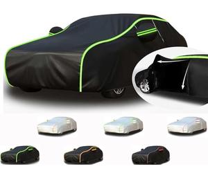 HLLZZPDCO Telo copriauto Impermeabile e antigrandine per Esterni per Mercedes S 500 S 580 S 600, Protezione Completa, Morbido, Resistente, Antipolvere, Neve e Traspirante(A,S500)