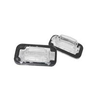 HLQXHM Per SAIC per MG RX3 i5 EI5 MG6 HS GS luce targa posteriore bagagliaio copertura luce posteriore originale targa auto lampada LED (colore: 2 pezzi copertura)