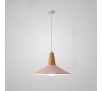 HLRTBCN Apparecchi Moderni a Ciondolo Minimalista, lampade a Sospensione in Legno per l'illuminazione Decorativa per Il Balcone dell'isola della Cucina del corridoio (Rosa) Aqiong