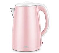 HLRTBCN Bollitore Elettrico Portatile brocca bollitore Elettrico, bollitore in Acciaio Inossidabile 2.2L, bollire Veloce e Facile da Pulire, 1500 W Veloce Aqiong