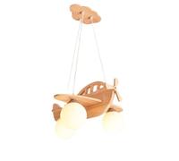 HLRTBCN creatività Moderna Lampada sospesa, Latte in Legno in Legno Milk Slamshade Penderant Light for Bedroom Nursery Farmhouse Aqiong