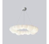 HLRTBCN Lampade a Sospensione a Forma di Nuvola Creativa, Tricolore a LED Che oscura la Lampada a Sospensione per la Camera da Pranzo Camera da Letto Aqiong