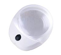 HLRTBCN Vision Aivas Illuminati ingranditi ingranditi in Vetro 10x Mini Cupola Portatile Vetro d'Ingrandimento per Leggere Le mappe dei Libri e più File di Ufficio st Aqiong