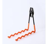 Hltdzer Espositore per Racchette per Badminton Universale Rastrelliera Racchetta Tennis Espositore Portaoggetti per Racchetta da Badminton per Racchette da Tennis Salvaspazio(Orange)