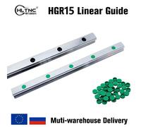 HLTNC 2 pezzi 200mm 1200mm a 1500mm HGR15 binario di guida lineare quadrato adatto per carrelli HIWIN HGH15CA HGW15CC per incisione del router 3D CNC 2pc HGR15