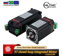 HLTNC Nema23 Motore passo-passo ad anello chiuso 1.2n 2n 2.5n 3Nm Servomotore ibrido integrato con driver per stampante 3D Incisore CNC 1.2Nm