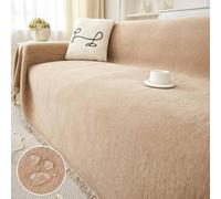 HLTQL Copridivano 3 4 2 1 Posti Impermeabile AntiGraffio Gatto、Telo per Divano Angolare、Coperta per Divano Angolare、Gran Foulard per Divano con Penisola(#5,180x420cm)