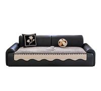 HLTQL Copridivano Angolare con Penisola Elastico Sofa Cover I Shape 1 Posto 2 Posti 3 Posti 4 Posti 5 Posti Anti Slip Sofa Cover Universal Sofa Cover Fodera per Divano(*1,110 * 110cm)