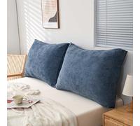HLTQL Cuscino Schienale Letto Singolo Schienale Letto Imbottito Cuscino da Lettura per Letto E Divano Cuscino Testata Letto Matrimoniale Sfoderabile(c3,70cm1pcs)