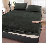 HLTQL Lenzuolo con Angoli Una Piazza E Mezza Lenzuola Angoli Matrimoniale Morbido Coprimaterasso per Il Massimo Comfort E Stile (#2,198x203cm)