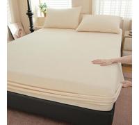 HLTQL Lenzuolo con Angoli Una Piazza E Mezza Lenzuola Angoli Matrimoniale Morbido Coprimaterasso per Il Massimo Comfort E Stile (#7,100x200cm)