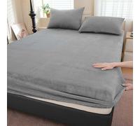 HLTQL Lenzuolo con Angoli Una Piazza E Mezza Lenzuola Angoli Matrimoniale Morbido Coprimaterasso per Il Massimo Comfort E Stile (#3,100x200cm)