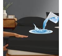 HLTQL Lenzuolo sotto con Angoli Matrimoniale Jersey di Cotone Elasticizzato Lenzuolo con Angoli Una Piazza E Mezza Coprimaterasso Matrimoniale(#7,180x200cm)