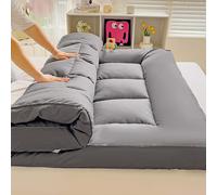 HLTQL Materasso da Pavimento Arrotolabile Futon Matrimoniale Cotone Topper Materasso Morbido E Confortevole, per Un Sonno Ristoratore(3,120x200cm)