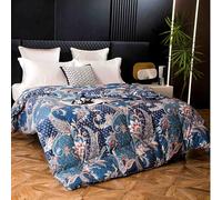 HLTQL Piumone Matrimoniale Piuma D'Oca Piumoni Una Piazza E Mezza Trapunte Matrimoniali Mezza Stagione Sonno Caldo(#4,220x240cm*4kg)