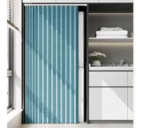 HLTQL Tendina sottolavello Bagno,Tenda da Cucina Corta,Tenda Corta per Finestra,per Armadio da Cucina,Armadio,Bagno,Mobile Lavatrice,scaffale(04,W80/H100)