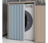 HLTQL Tendina sottolavello Bagno,Tenda da Cucina Corta,Tenda Corta per Finestra,per Armadio da Cucina,Armadio,Bagno,Mobile Lavatrice,scaffale(D,W90/H90)