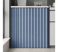 HLTQL Tendina sottolavello Bagno,Tenda da Cucina Corta,Tenda Corta per Finestra,per Armadio da Cucina,Armadio,Bagno,Mobile Lavatrice,scaffale(E,W100/H170)